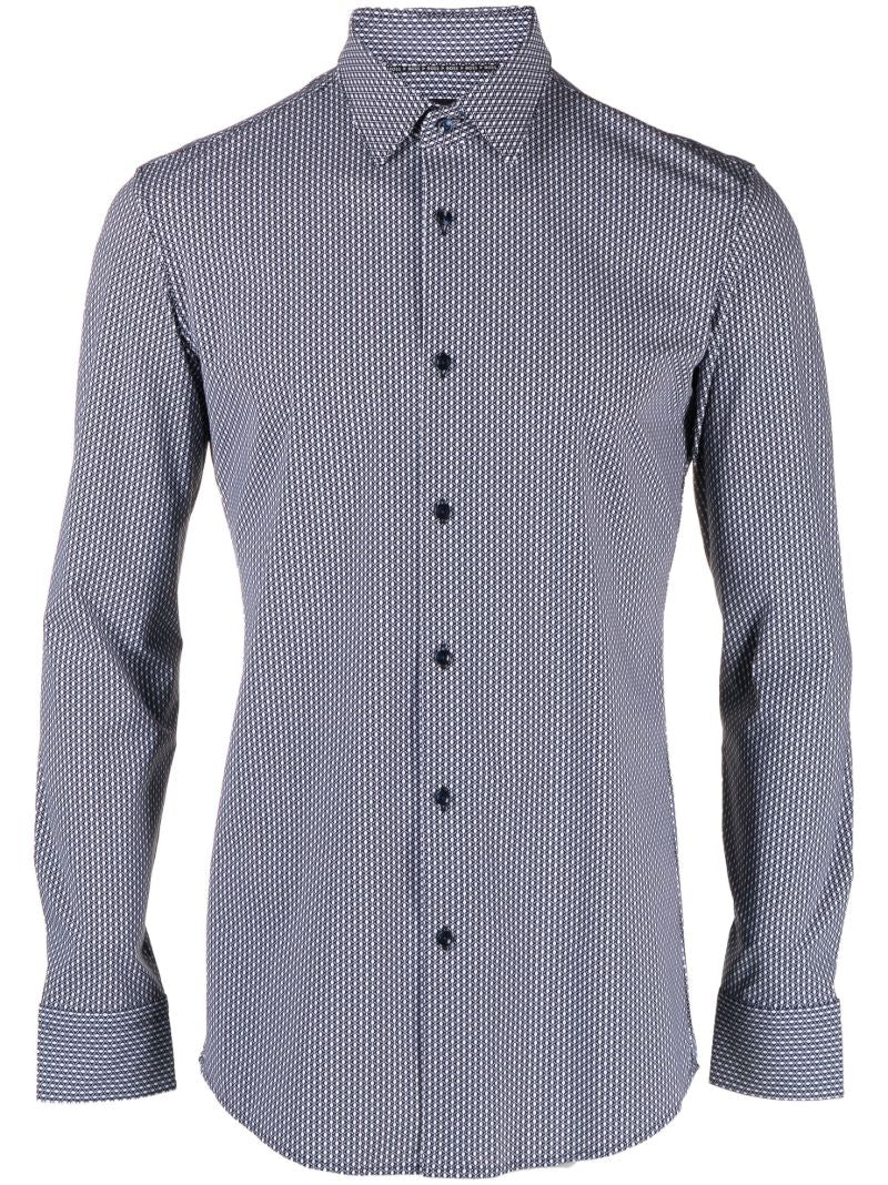 Blue Long Sleeve Shirt