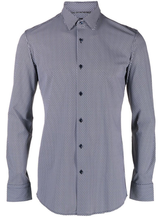 Blue Long Sleeve Shirt