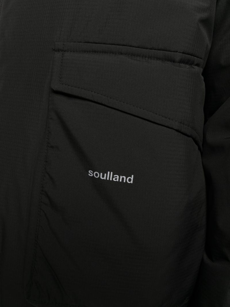 Black Cargo Pocket Jacket