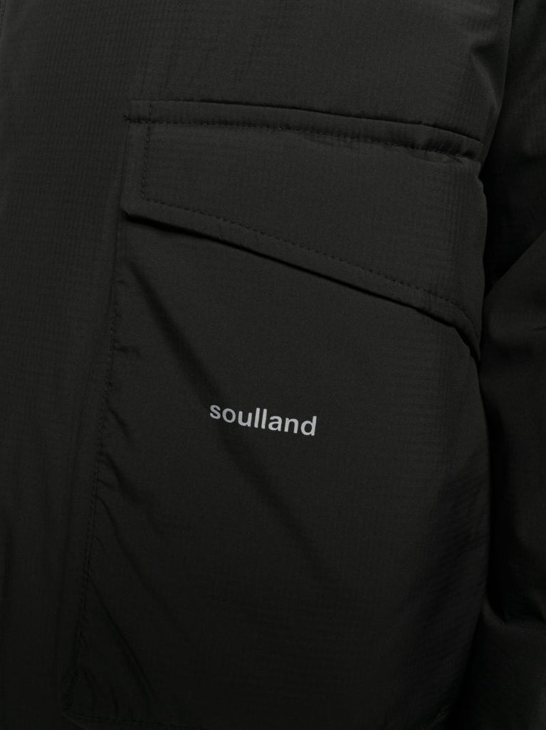 Black Cargo Pocket Jacket