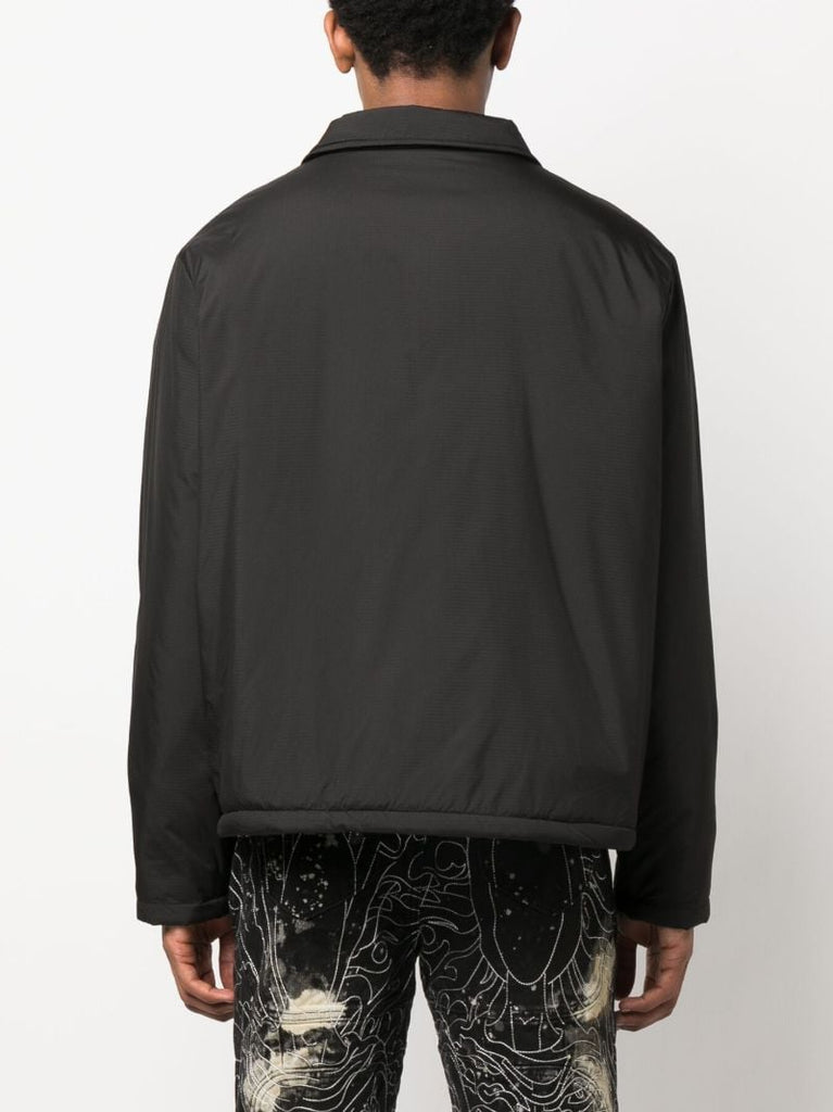 Black Cargo Pocket Jacket