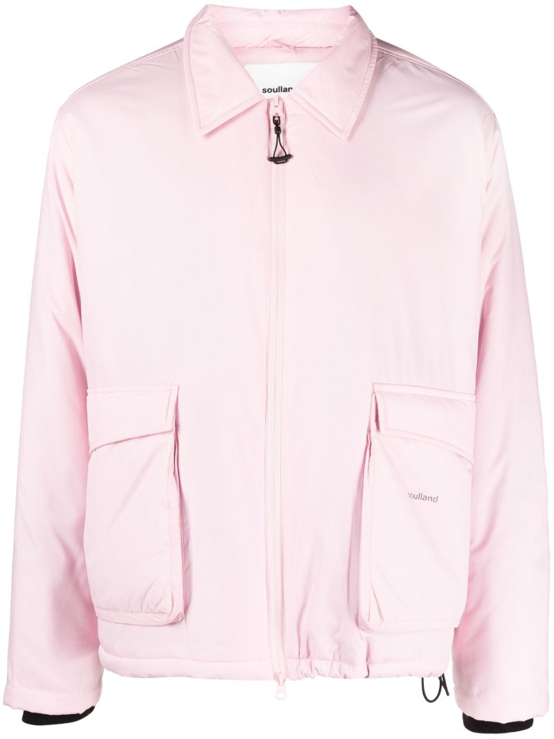 Pink Cargo Pocket Jacket