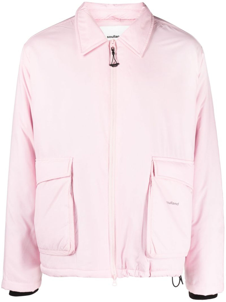 Pink Cargo Pocket Jacket