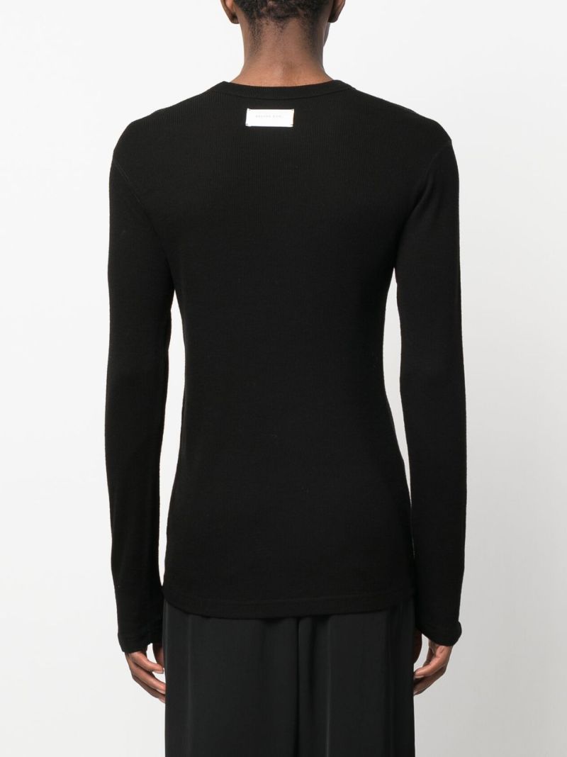 Black Base Wool T-shirt