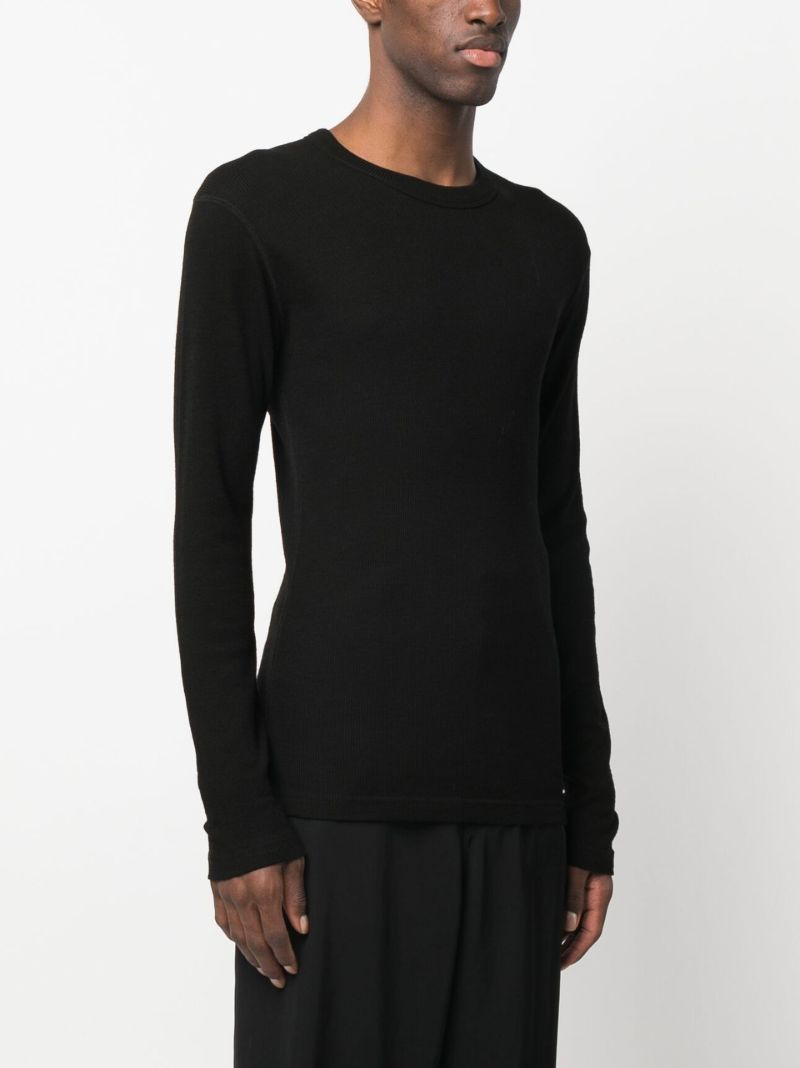 Black Base Wool T-shirt
