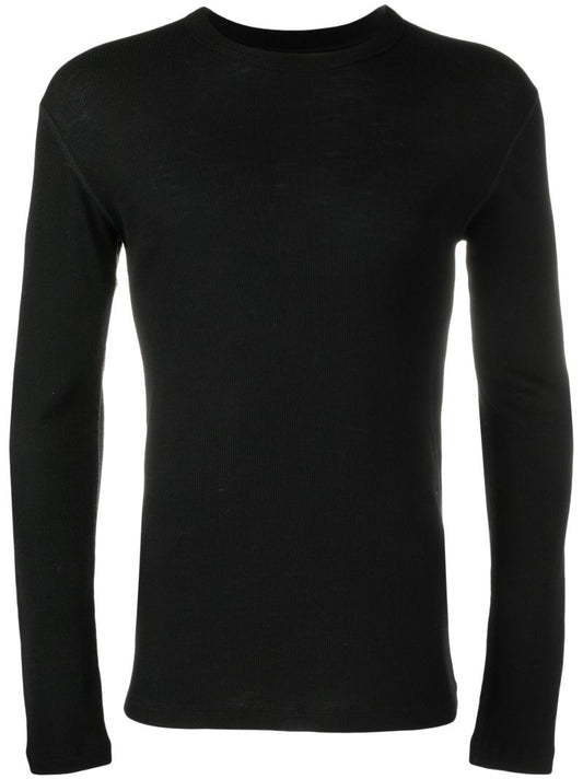 Black Base Wool T-shirt