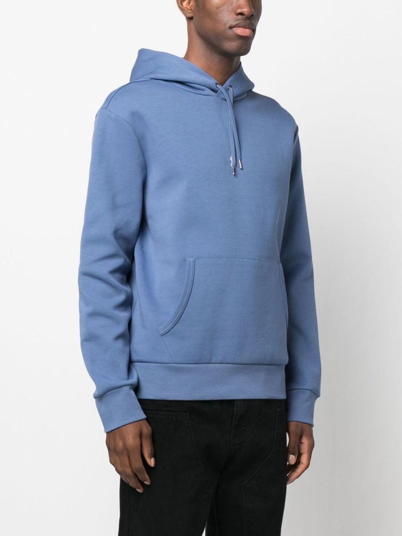 Blue Polo Pony Drawstring Hoodie