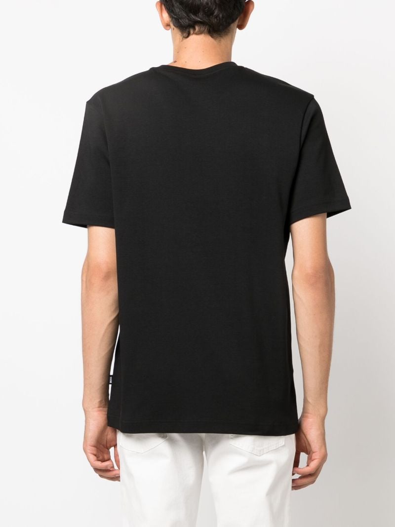Black Tiburt Cotton T-shirt