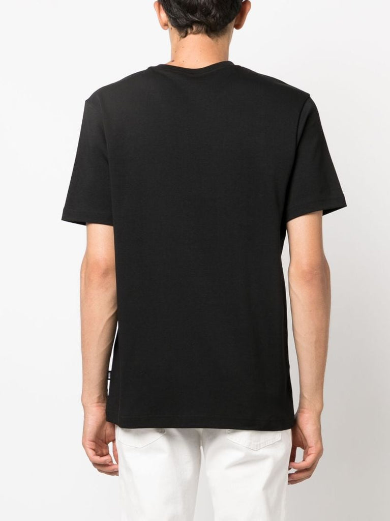 Black Tiburt Cotton T-shirt