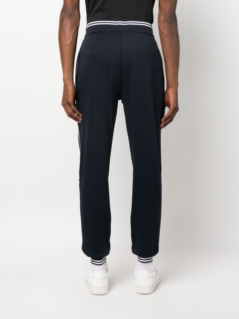 Blue Core Piped Track Pants