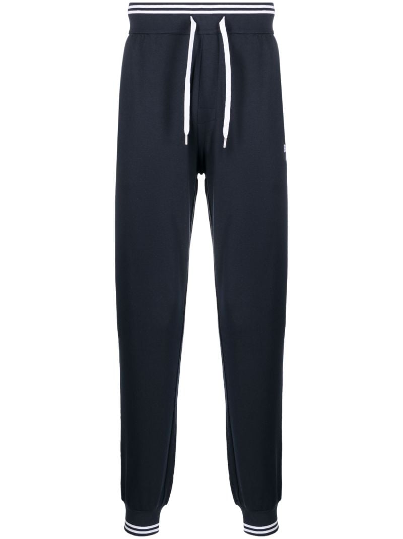 Blue Core Piped Track Pants