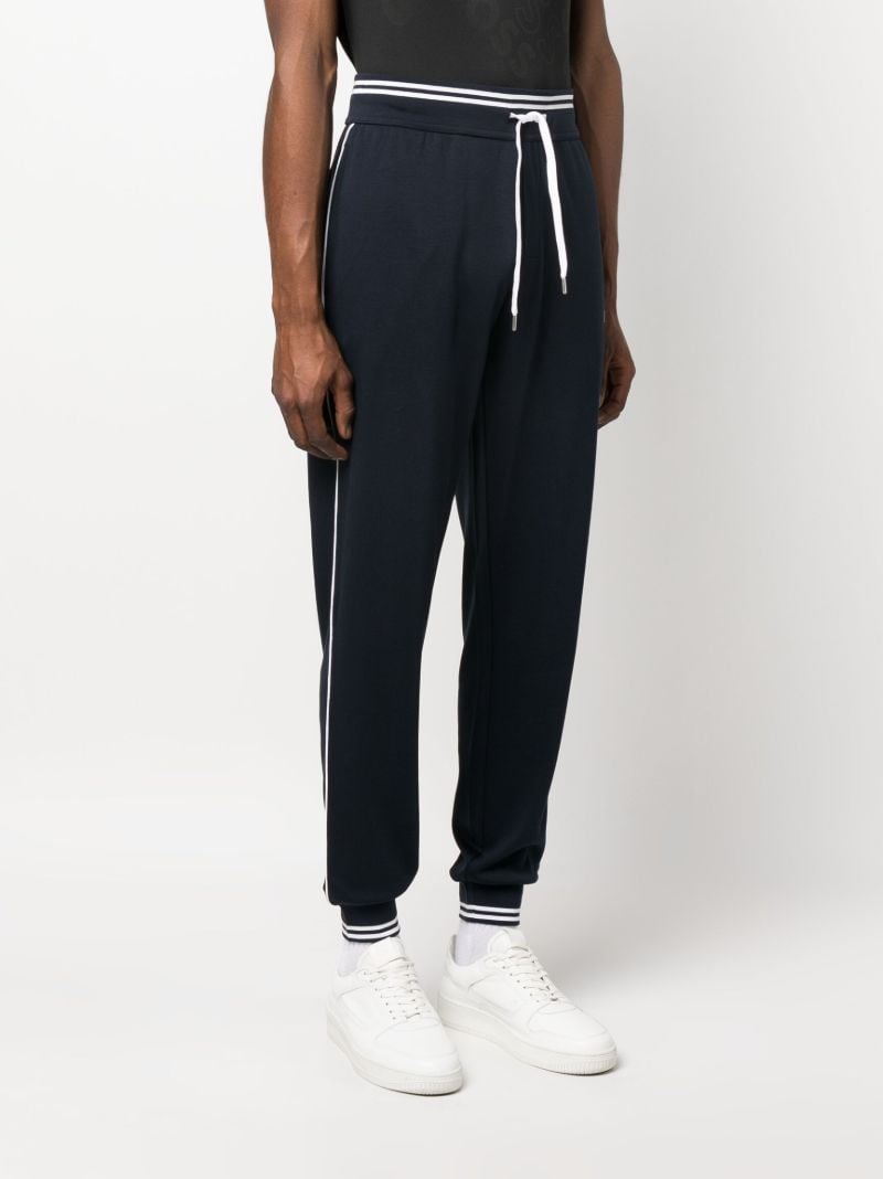 Blue Core Piped Track Pants