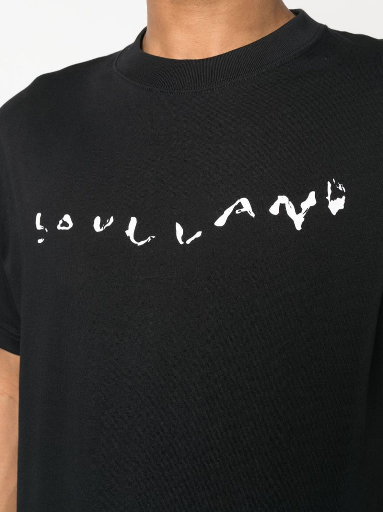 Black Logo Print T-shirt