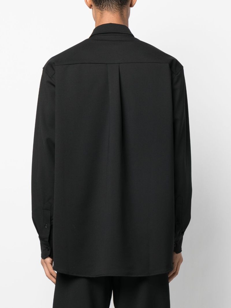 Black Damon Embroidered Shirt