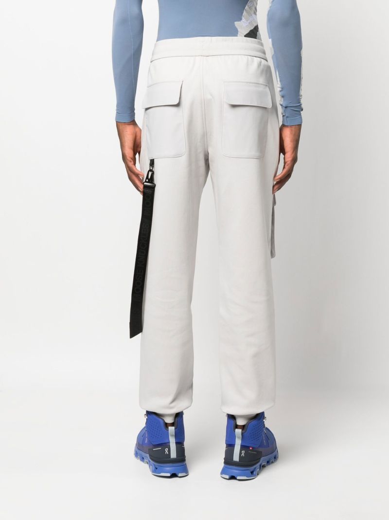 Grey Perido Cargo Track Pants