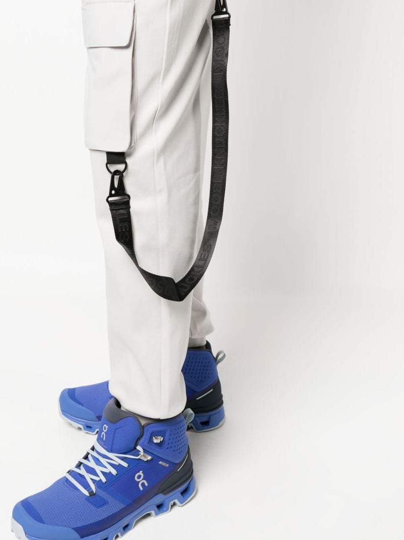 Grey Perido Cargo Track Pants