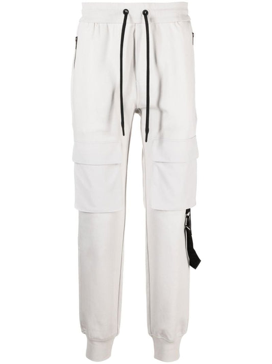 Grey Perido Cargo Track Pants