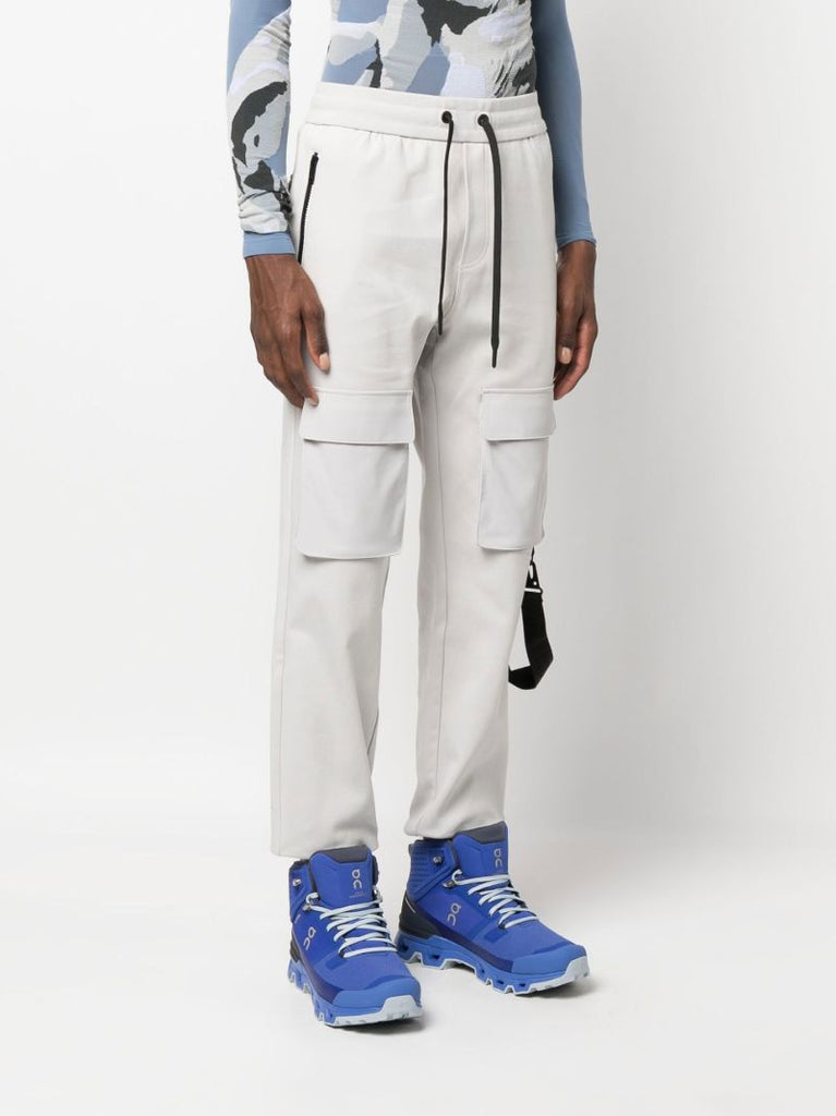 Grey Perido Cargo Track Pants