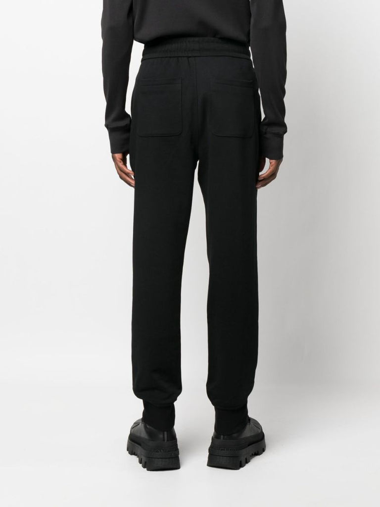 Black Brooklyn Logo Patch Track Pants