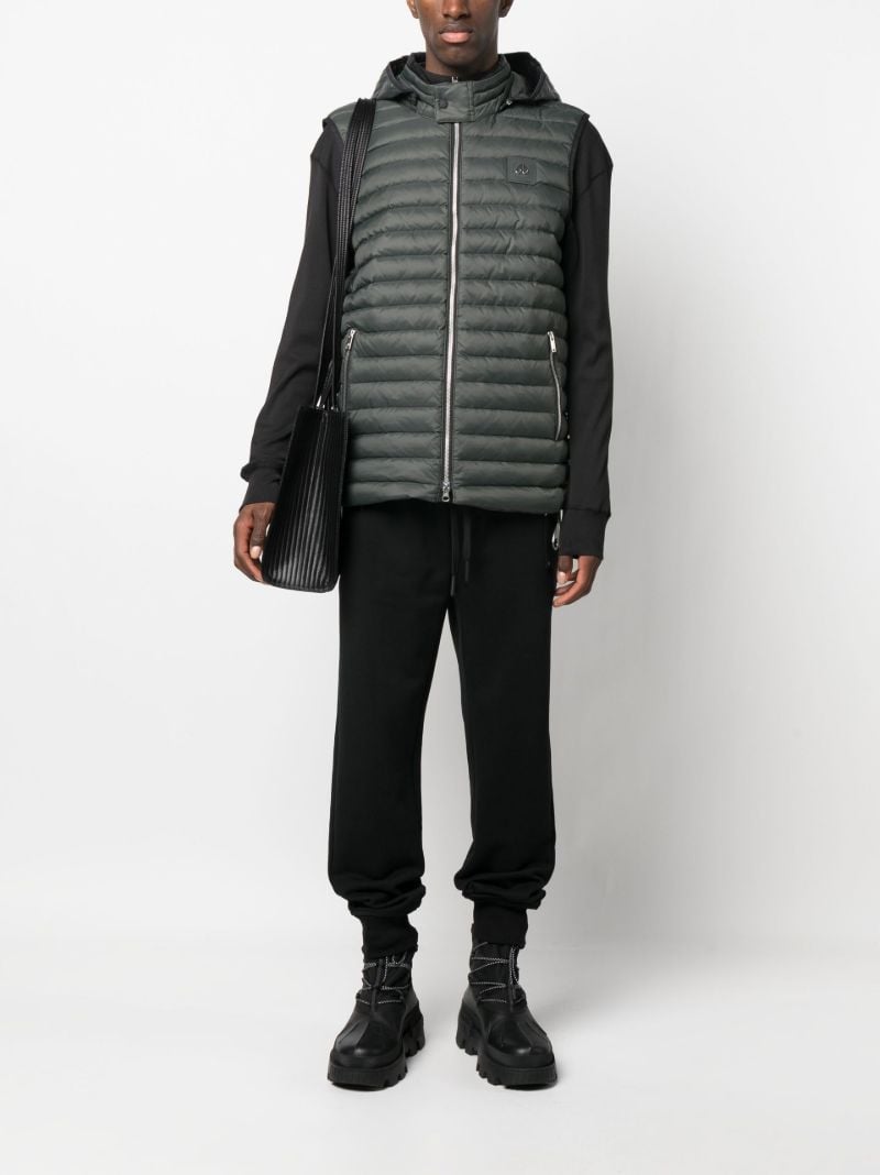 Black Brooklyn Logo Patch Track Pants