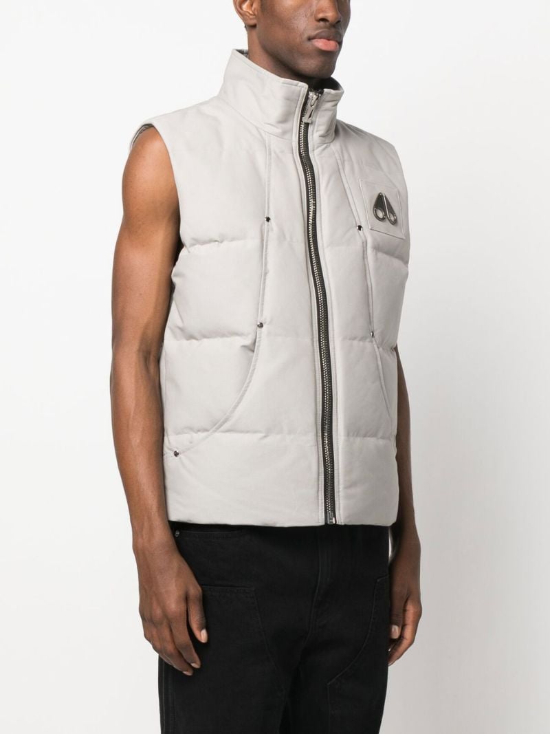 Grey Montreal Down Gilet