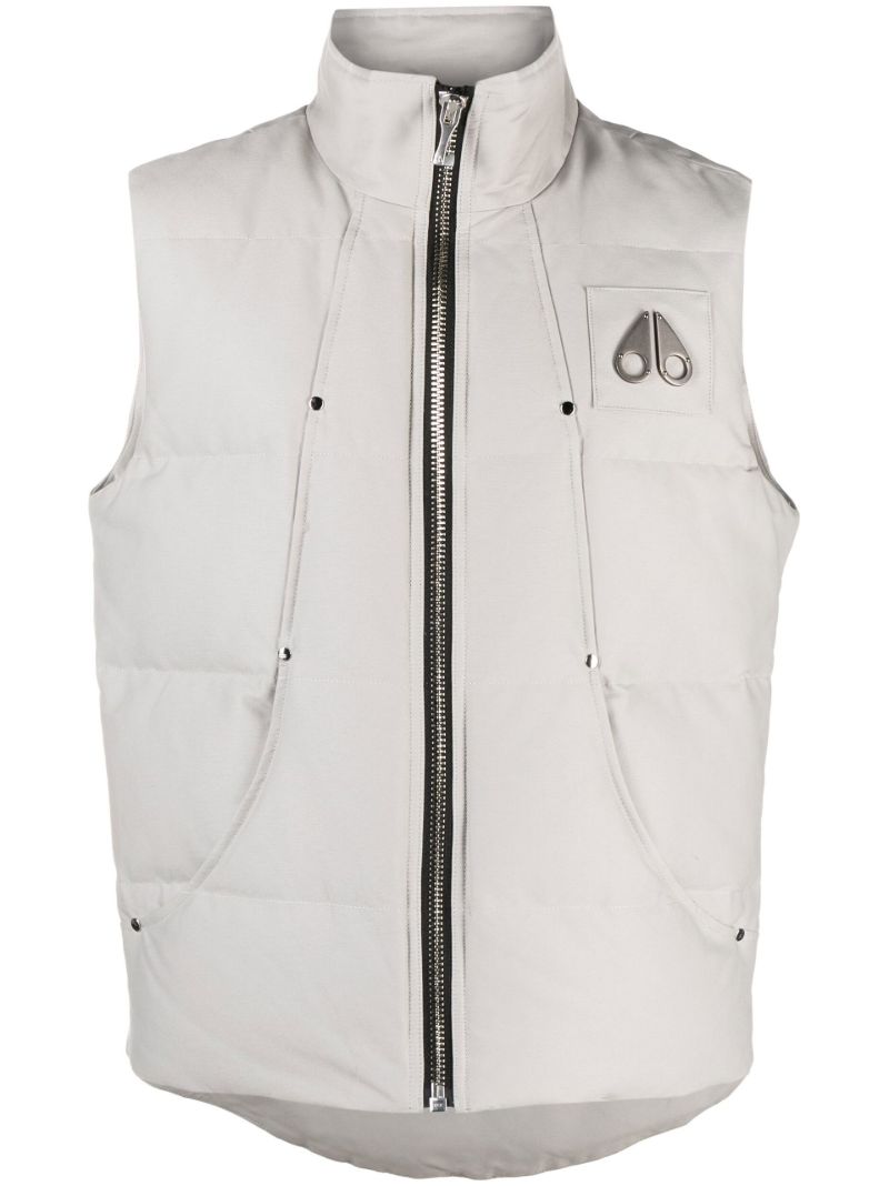 Grey Montreal Down Gilet