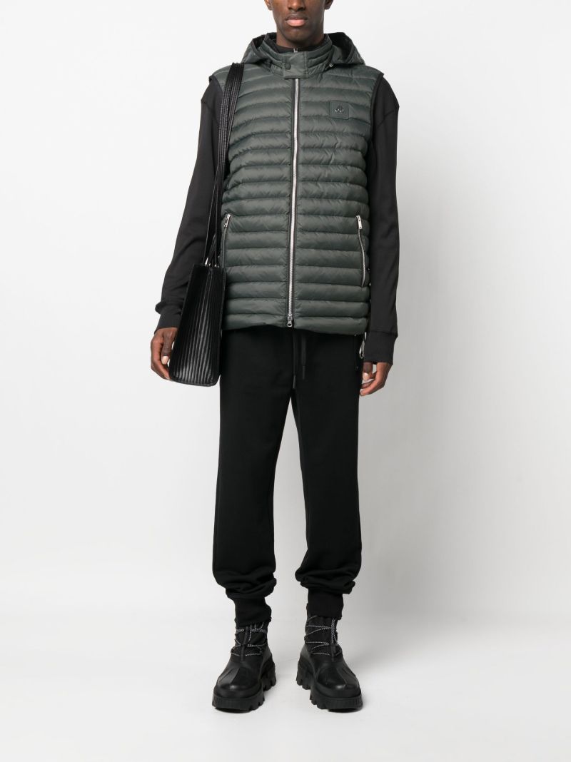 Grey Air Down Puffer Gilet