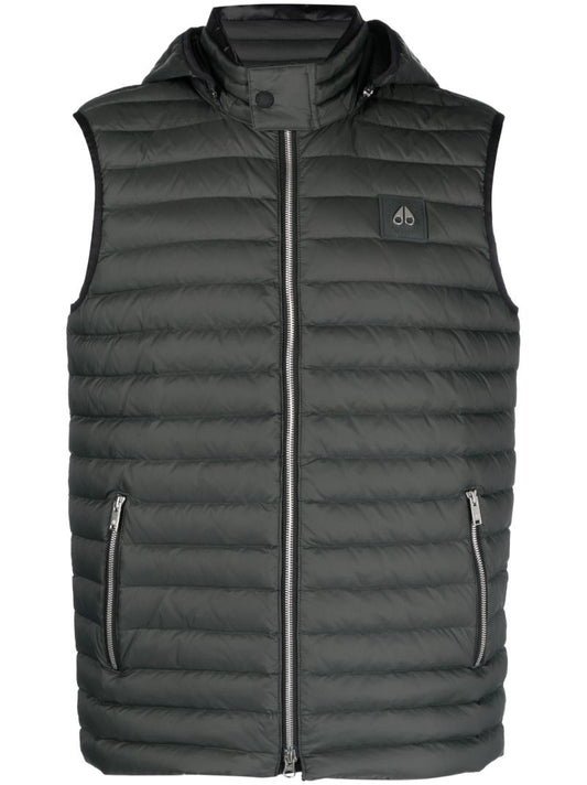 Grey Air Down Puffer Gilet