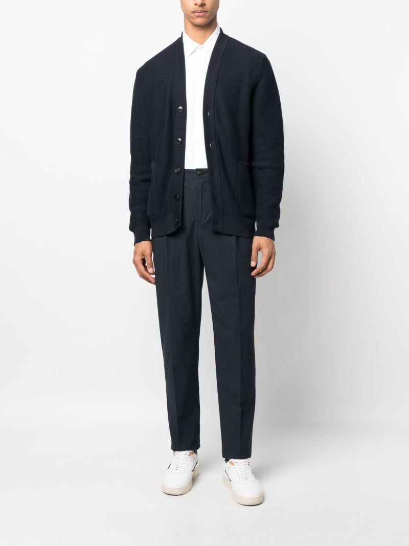 White Long-sleeve Cotton Shirt