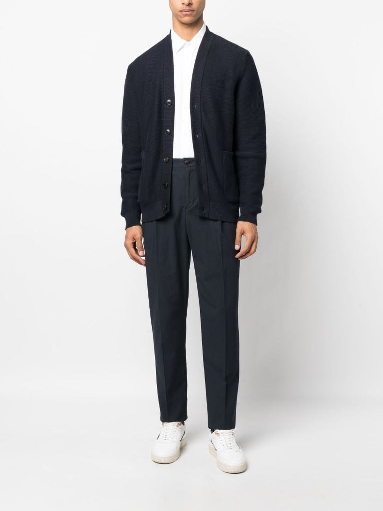 White Long-sleeve Cotton Shirt