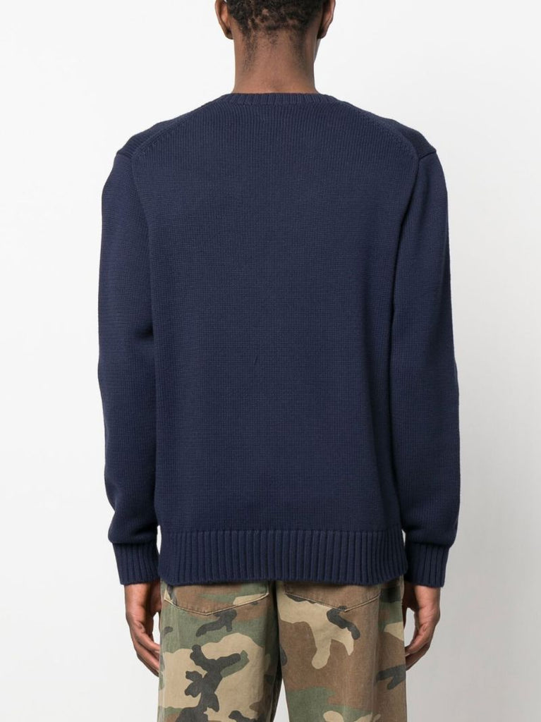 Blue Polo Bear Sweater