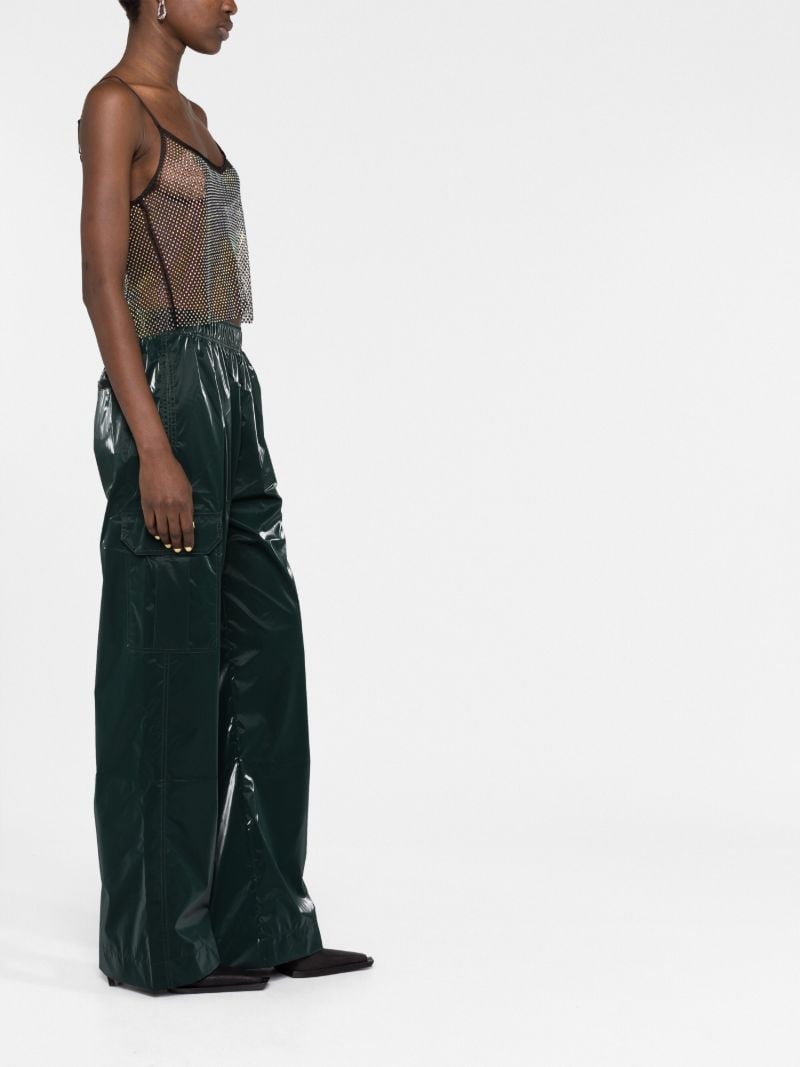 Black Taila Crystal-embellished Tank Top