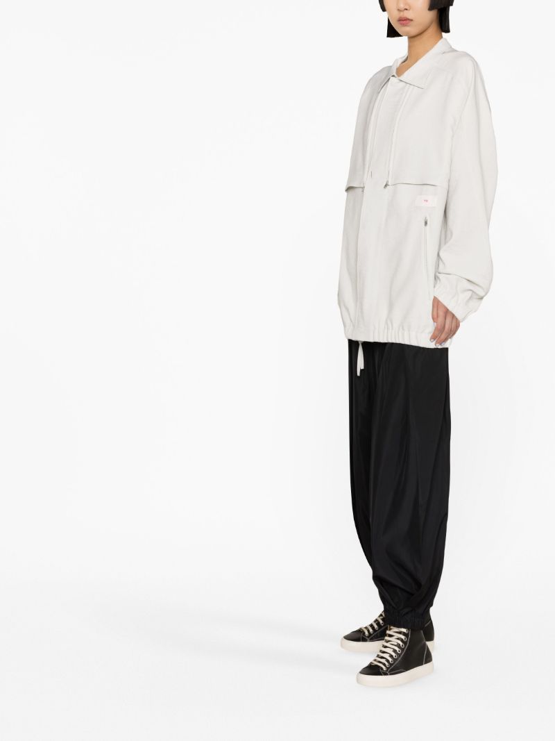 Grey Sport Uniform Coach Jacket