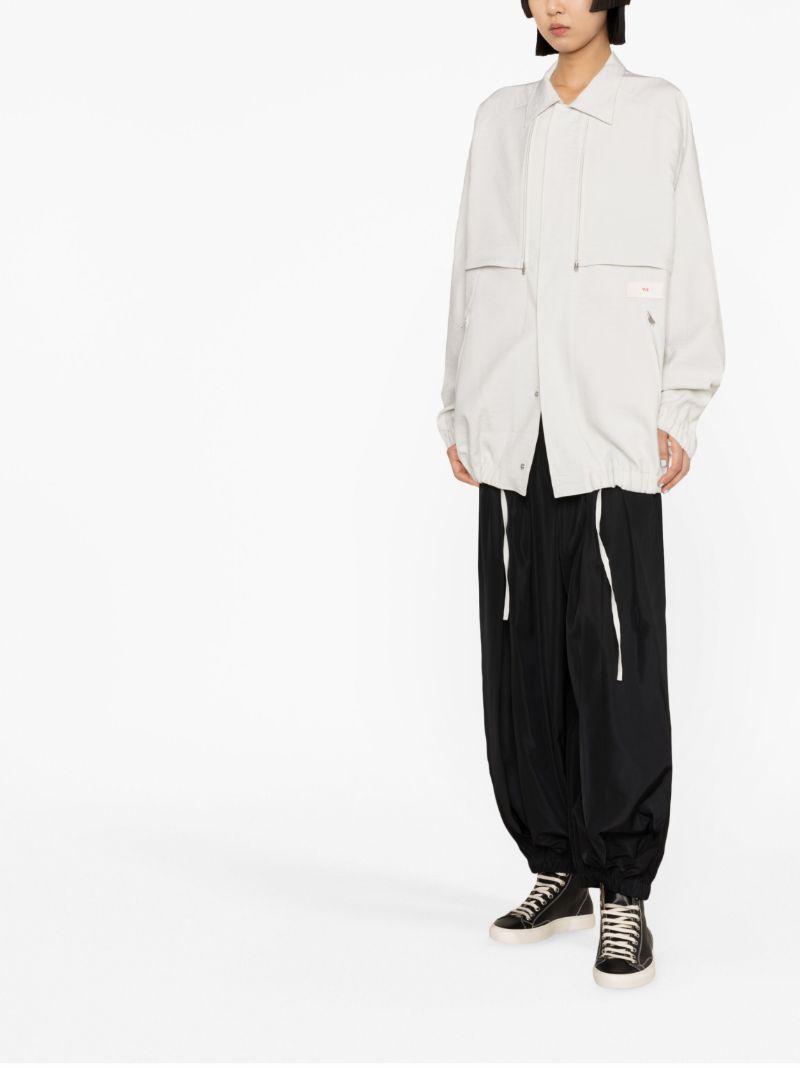 Grey Sport Uniform Coach Jacket