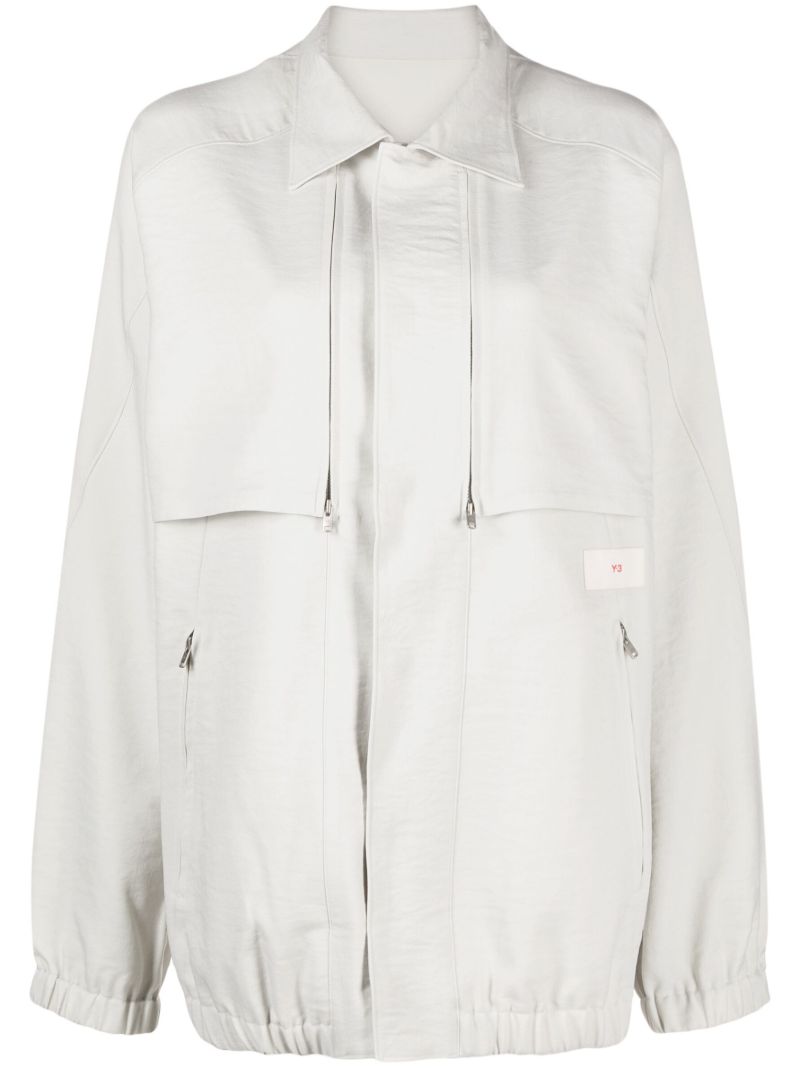 Grey Sport Uniform Coach Jacket