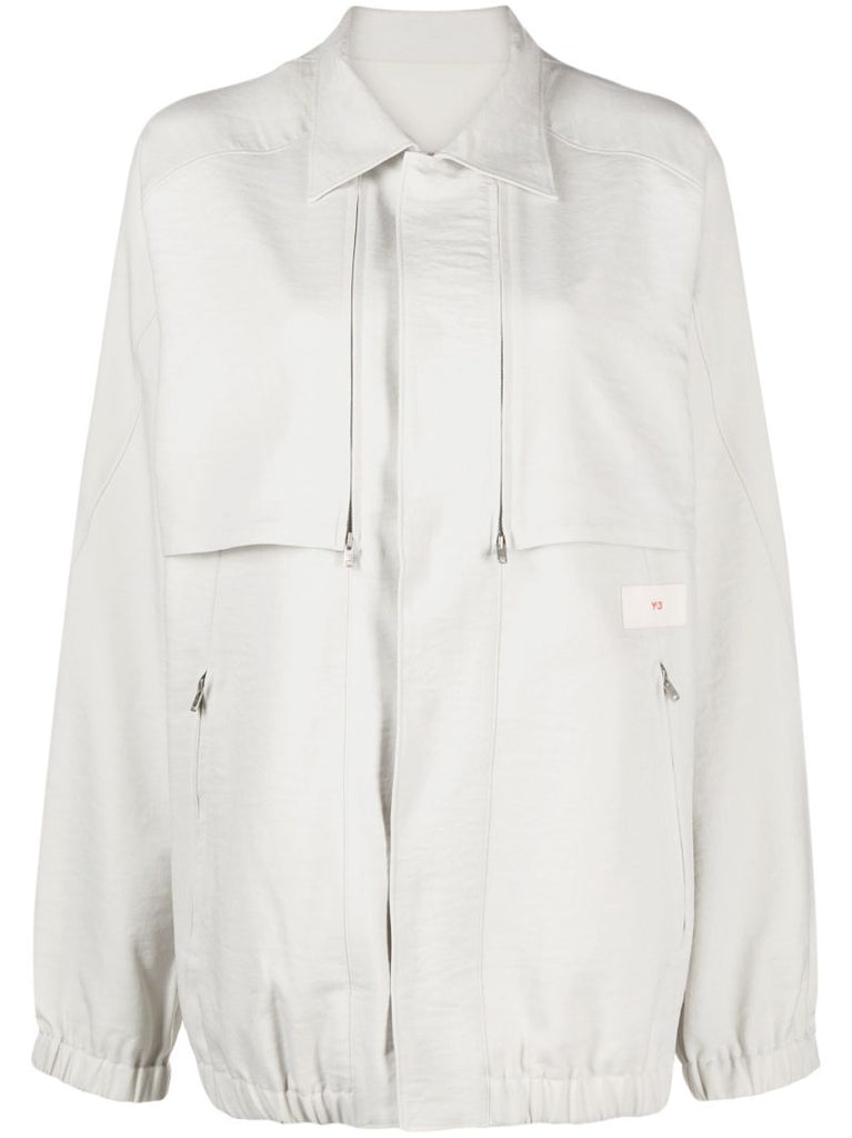 Grey Sport Uniform Coach Jacket