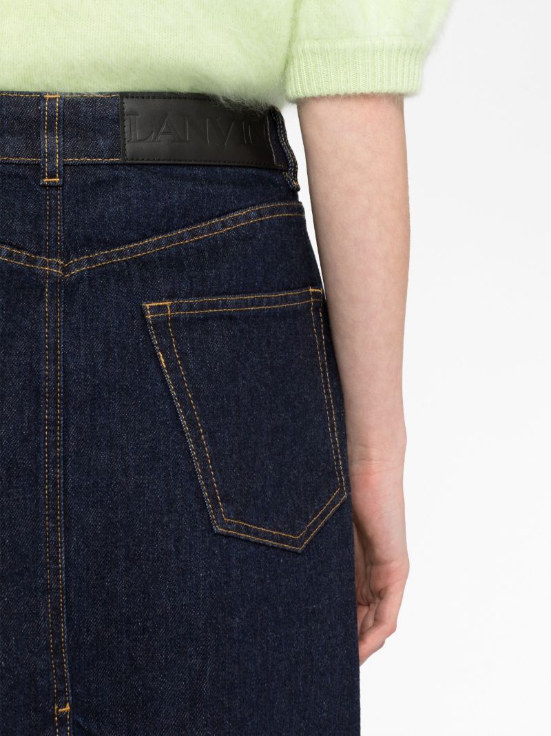 Blue Denim Skirt