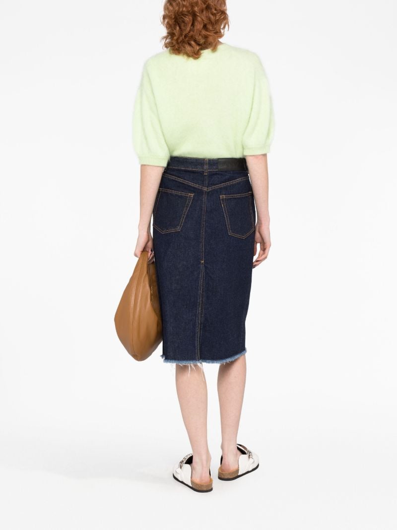 Blue Denim Skirt
