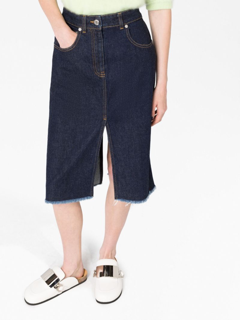 Blue Denim Skirt