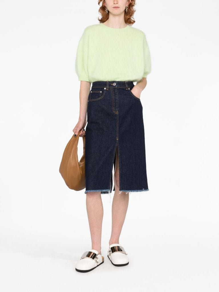Blue Denim Skirt