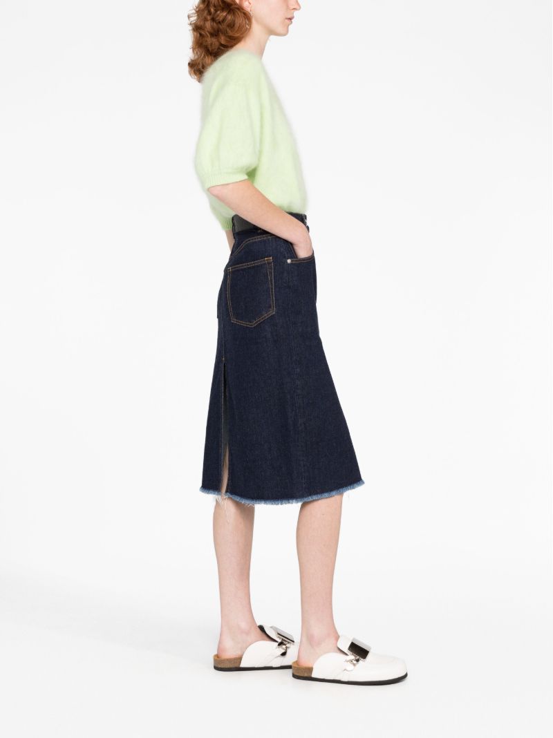 Blue Denim Skirt