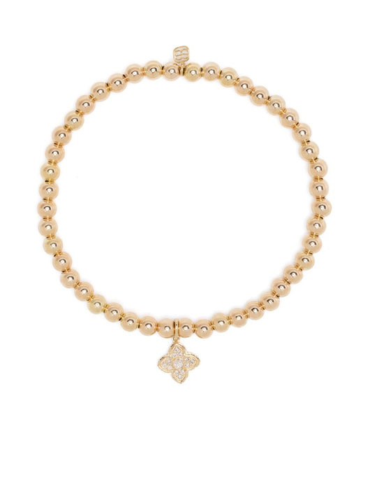 14kt Yellow Gold Beaded Bracelet