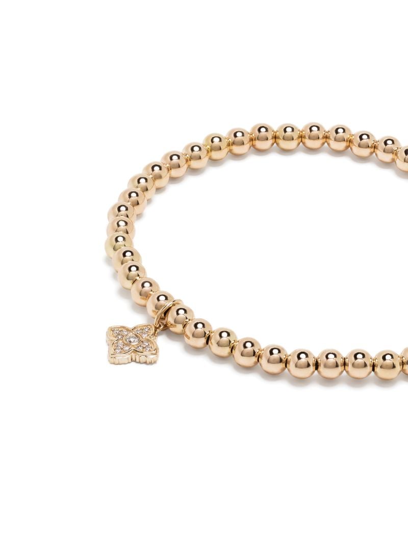 14kt Yellow Gold Beaded Bracelet