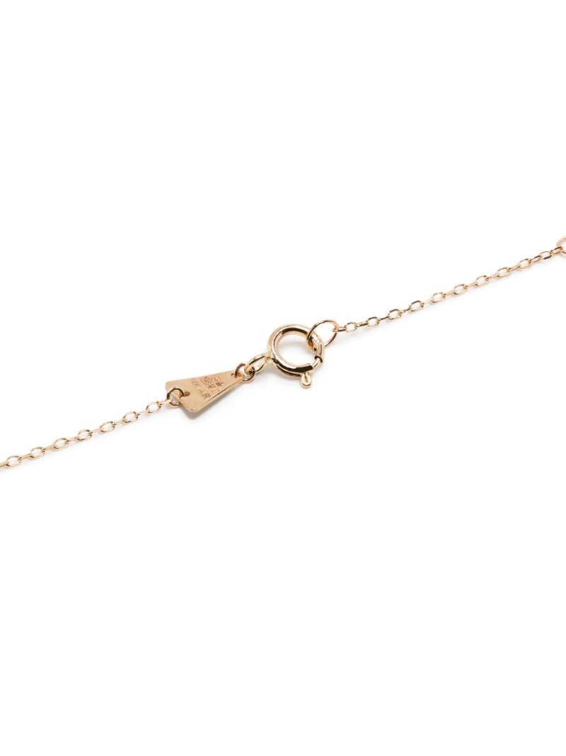 14k Yellow Gold Make Your Move Diamond Necklace