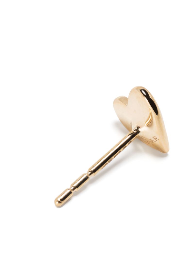 14k Yellow Gold Make Your Move Diamond Stud Earrings