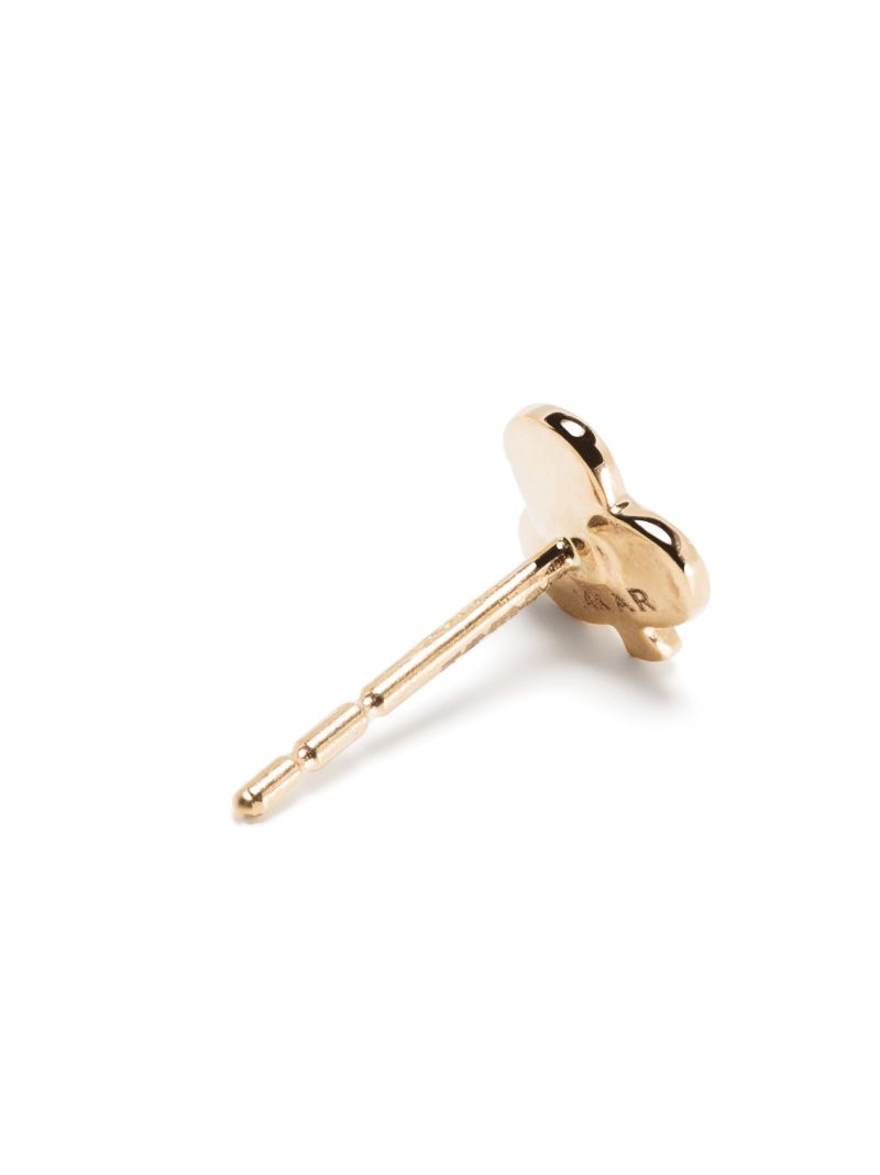14k Yellow Gold Make Your Move Diamond Stud Earrings