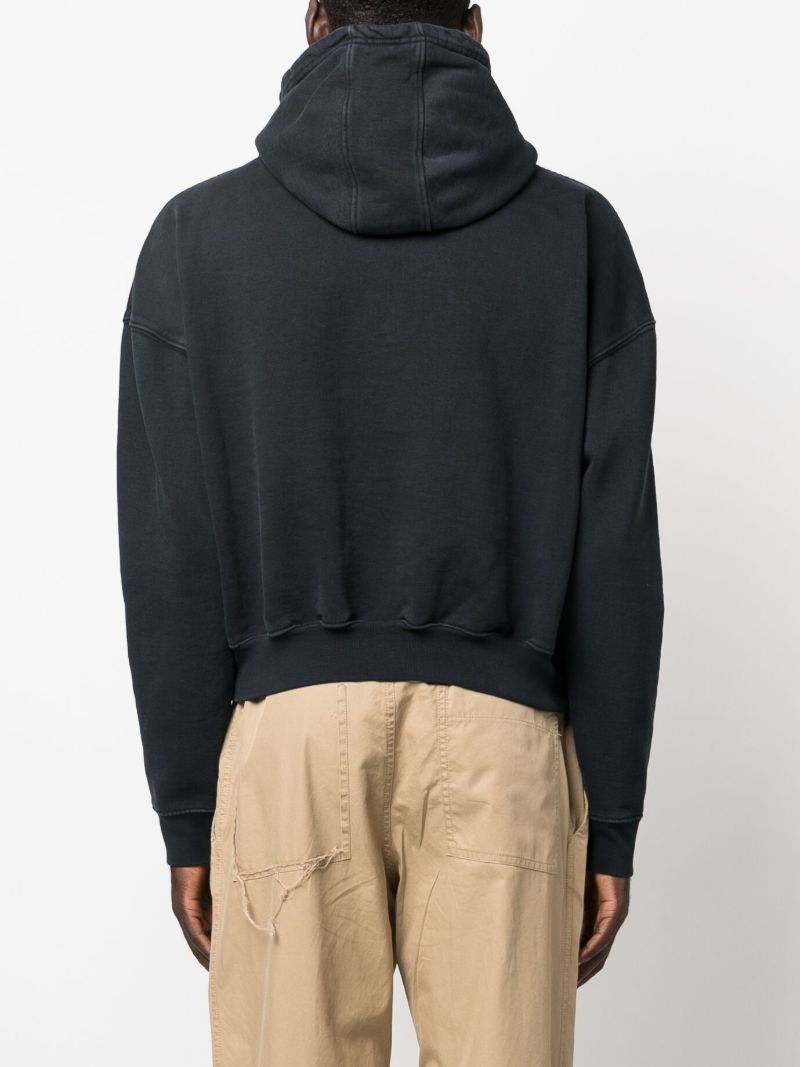 Black Desert Valley-print Cotton Hoodie