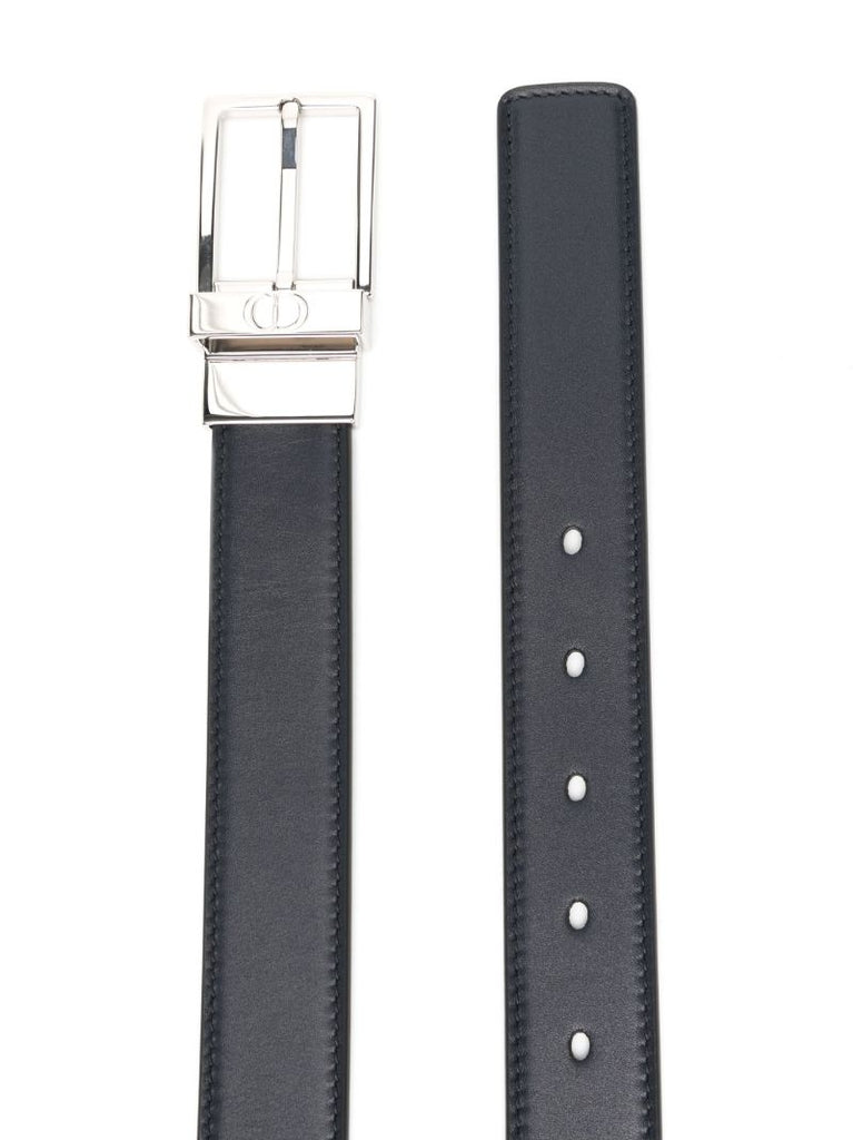 Black Reversible Leather Belt