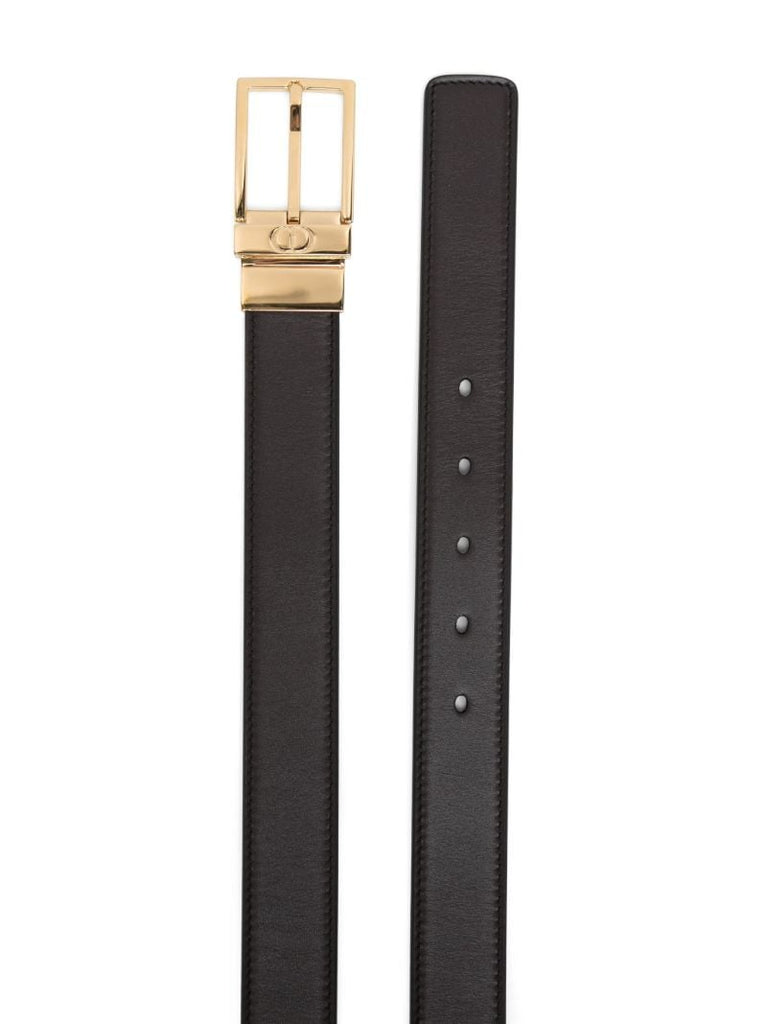Brown Reversible Leather Belt