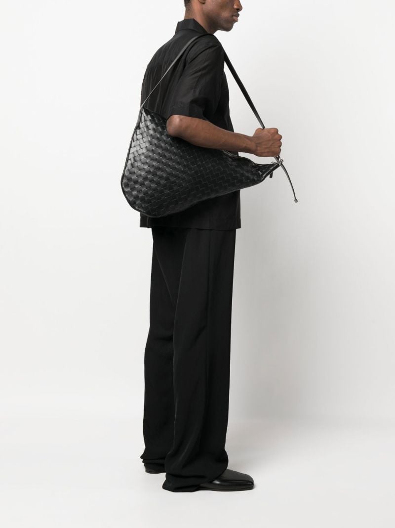 Black 15 Avenue Leather Cross Body Bag